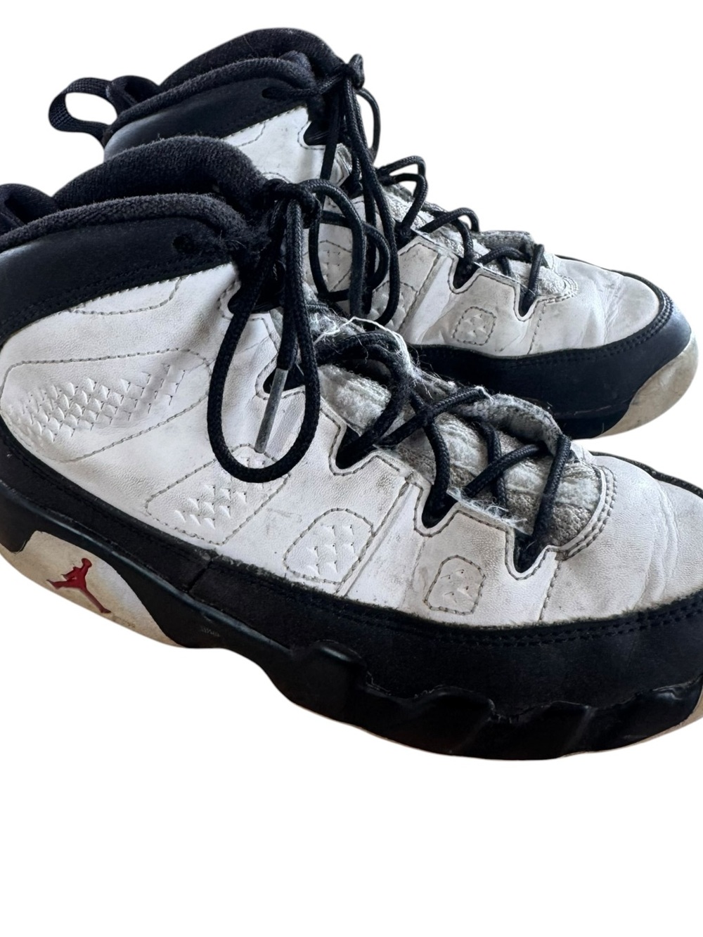 Nike Air Jordan 9 OG PS Space Jam White Black Red Youth Kid’s 1Y 401811-112